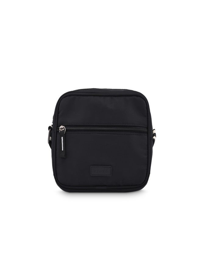 Fastrack Casual Sling Bag for Women, Girls and Ladies | Comes with Adjustable Sling Straps and Zipper Closure Black - Image 5